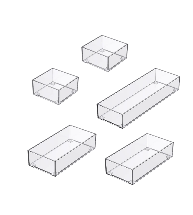 Schubladen Organizer-Set SLIDE (5-teilig)