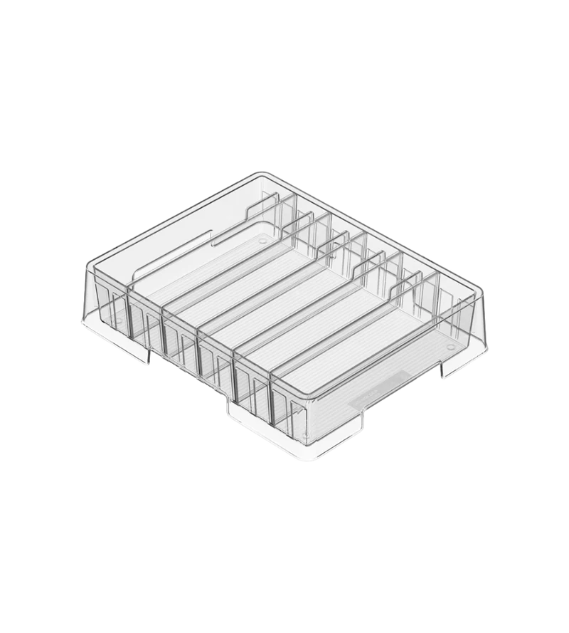 Deckel Organizer KLAR - mit flexiblen Fächern