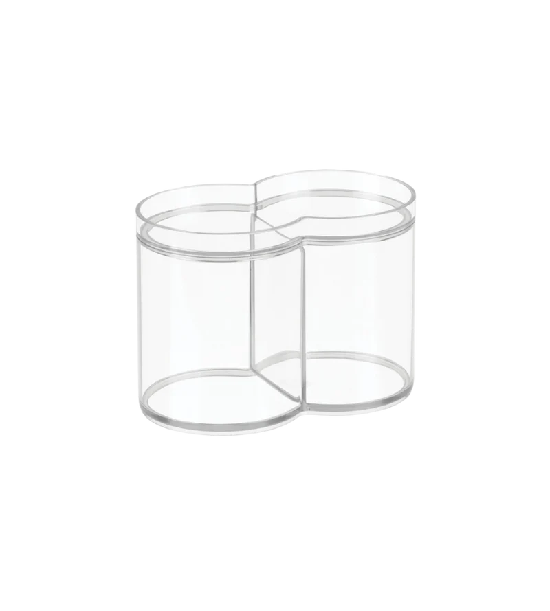CLARITY - Kosmetik Organizer KLAR - mit Deckel