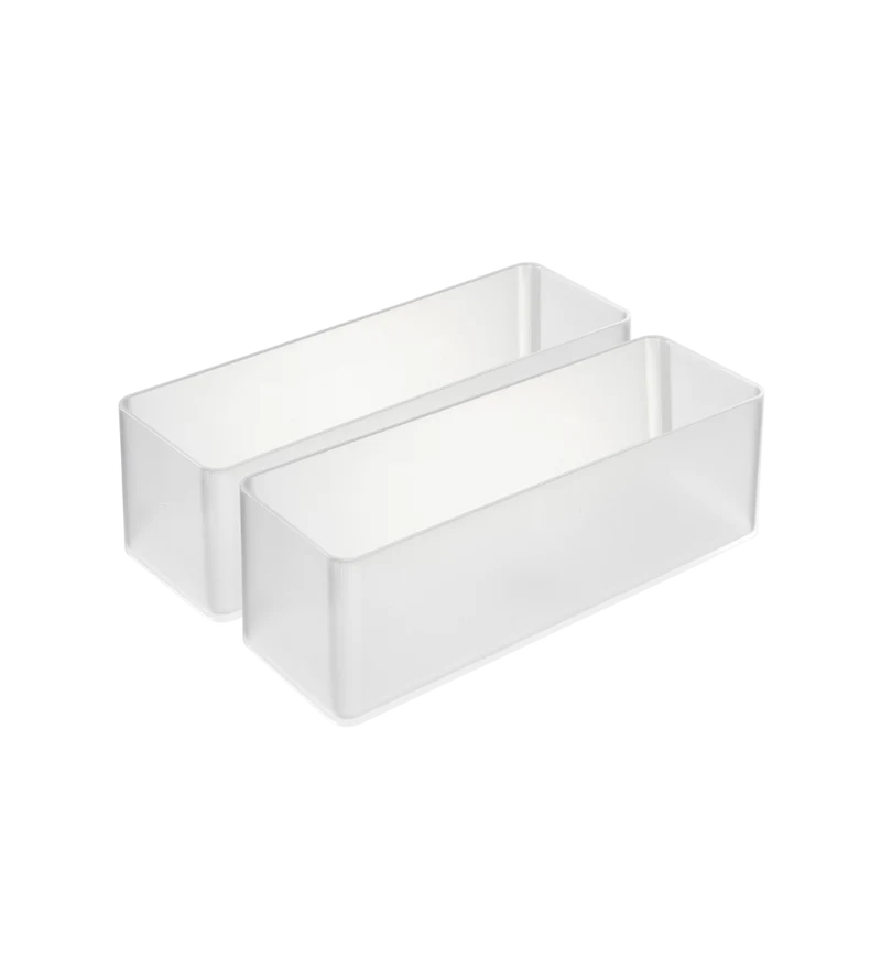 TOWER Schubladen Organizer Weiss L DEEP - Set 2 Stk.
