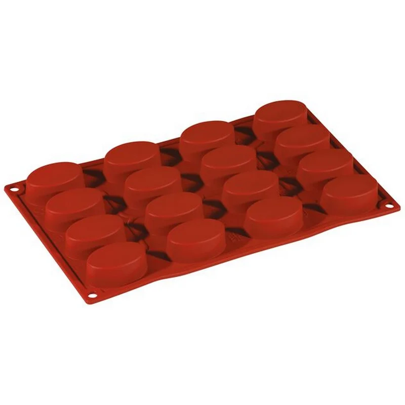 Stampo multiplo mini ovale Silicone - 30,0 cm x 17,5 cm