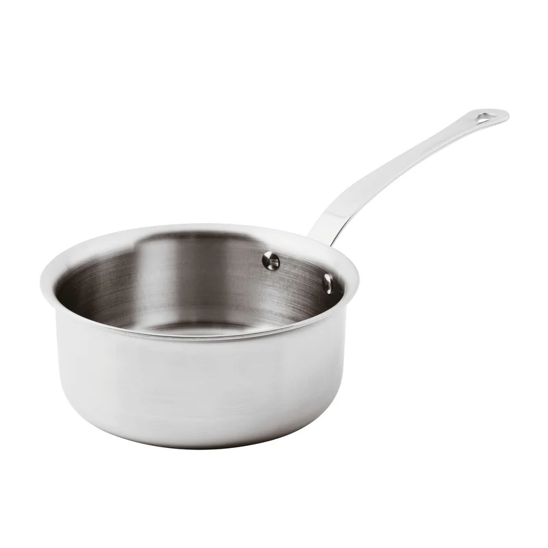 Casseruola alta 1 manico Acciaio inox - diametro 18 cm - h 8,5 cm