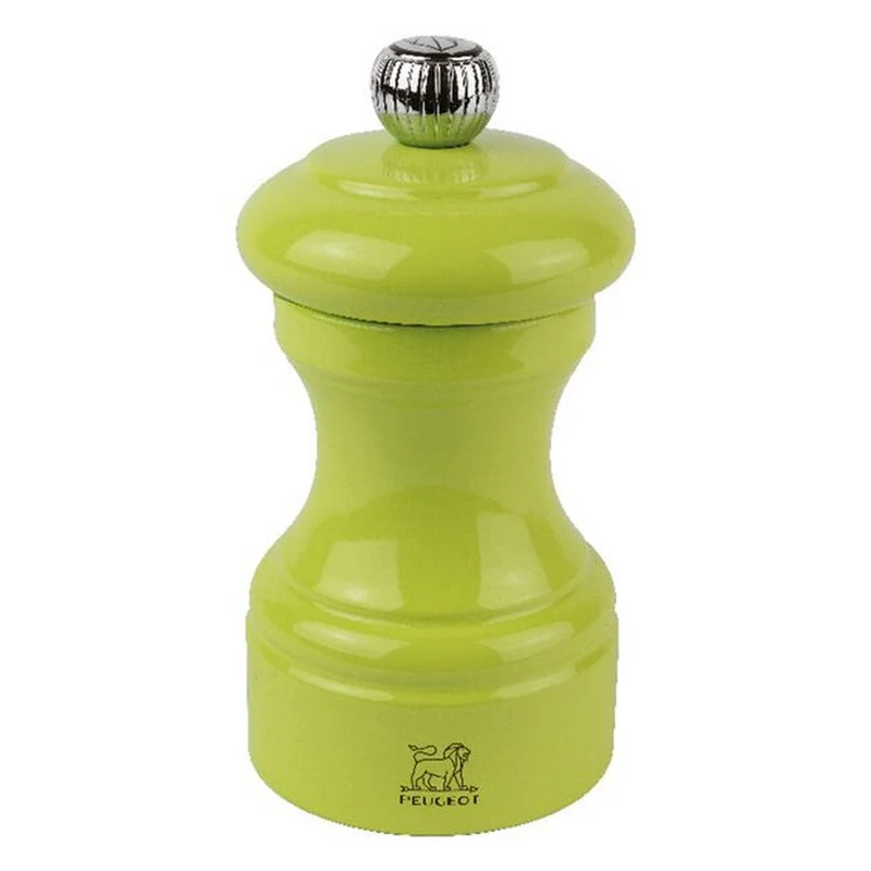 "Bistro" Macinapepe in Legno Smaltato - 10 cm / Apple Green