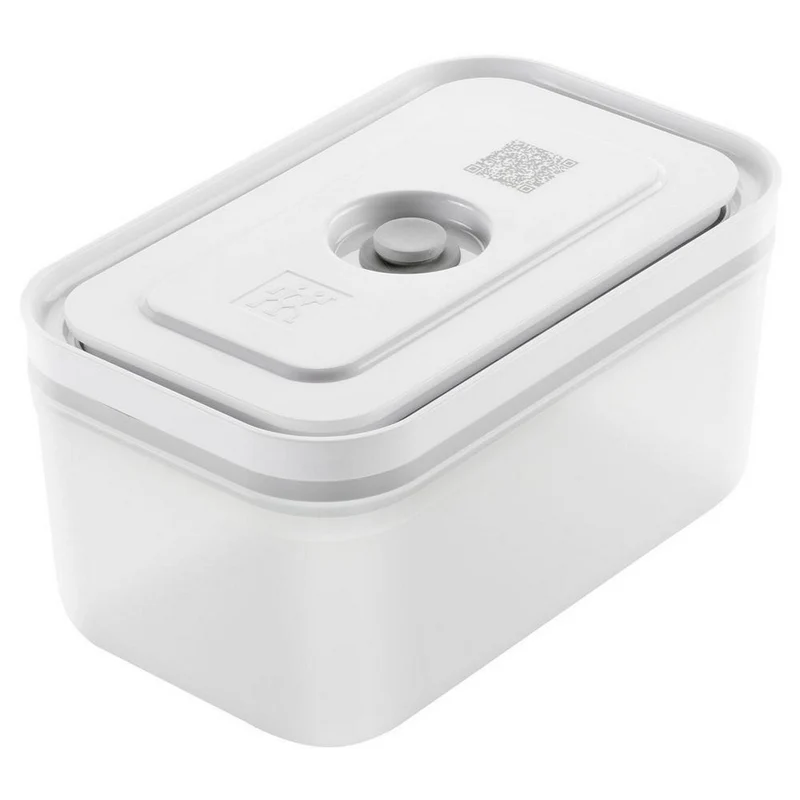 Fresh & Save Contenitore sottovuoto M, plastica, semi trasparente-grigio