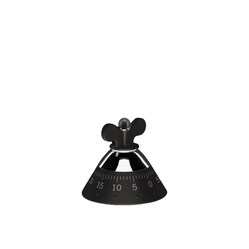KITCHEN TIMER Contaminuti in resina termoplastica - Nero