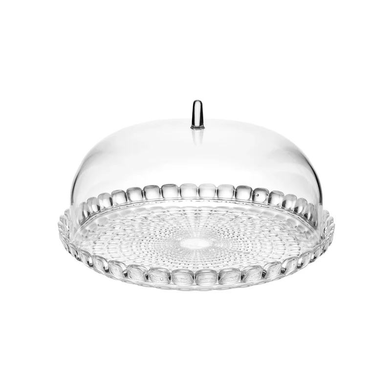 Guzzini - Tiffany, Set Tortiera Piccola - Trasparente, Ø 30 x h16 cm