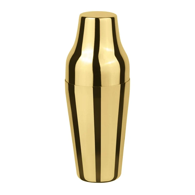 Shaker parisienne Acciaio inox color mirror gold