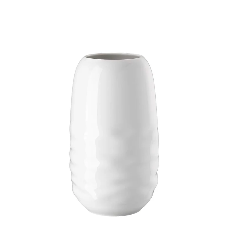 Rosenthal Vaso Waves Bianco in Porcellana