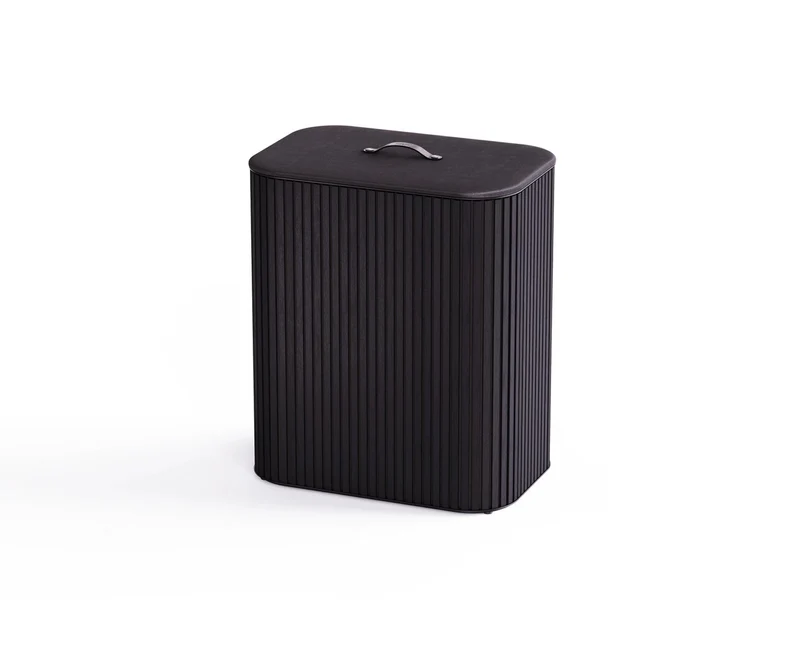 Tota Twin Luxe Wäschekorb 90l black
