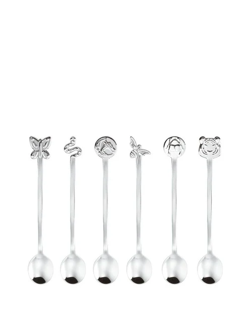Set 6 Cucchiaini Party Fashion in acciaio Inox