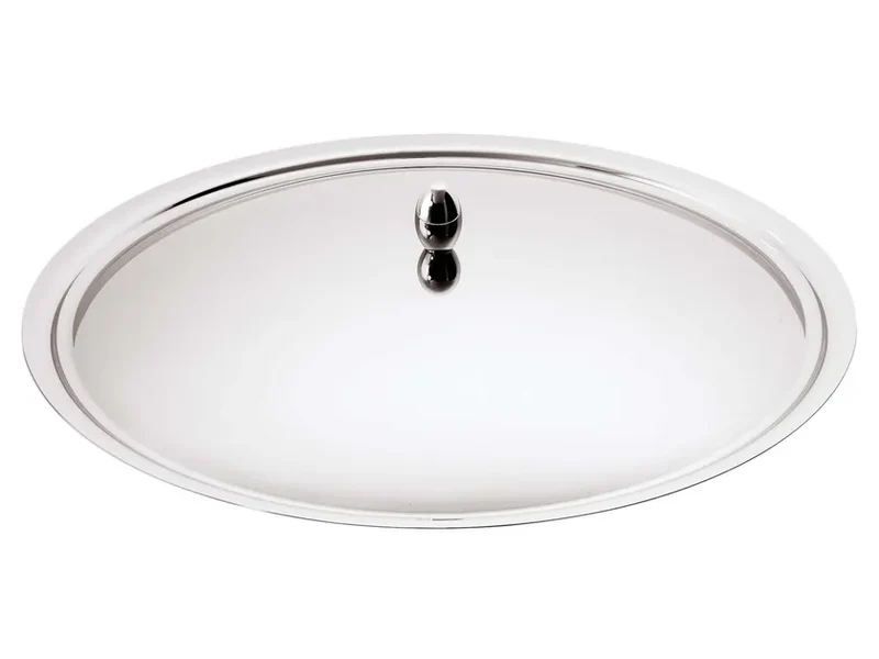 NEW LIVING Coperchio rotondo in acciaio inox 36 cm