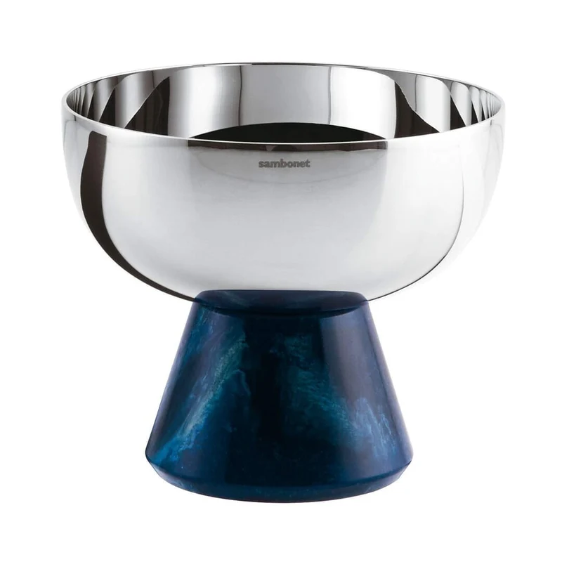 Sambonet Coppa Con Piede Madame Blu Lapislazzulo