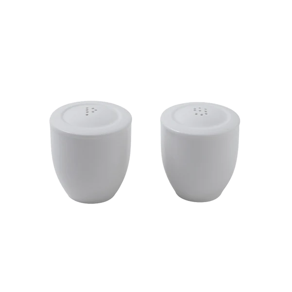 FOR ME Saliera e pepiera - Bianca, Premium Porcelain SET 2 PEZZI