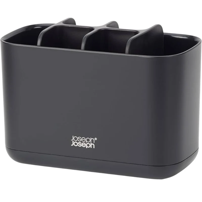 EasyStore™ Porta spazzolini grande nero opaco