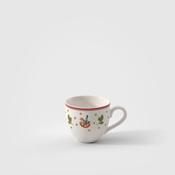 Villeroy & Boch - Toy's Delight Tazzina da caffè rossa, 70 ml