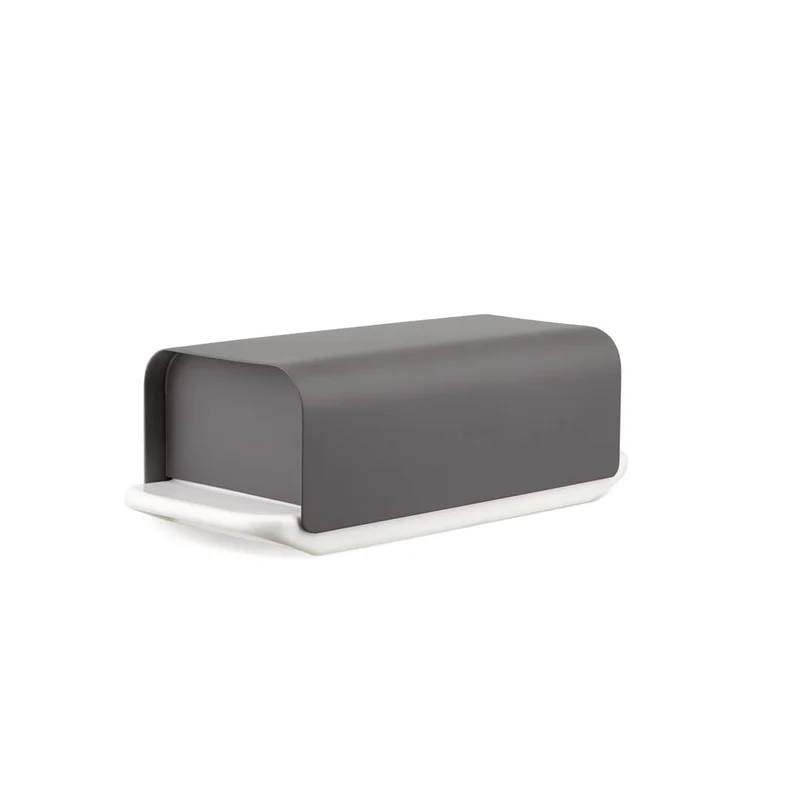 Alessi Mattina Bg04 Burriera Porcellana Design Coperchio Acciaio Inossidabile Co