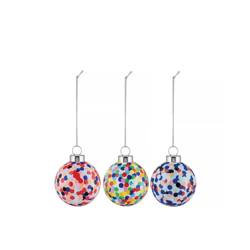 Alessi Proust Set 3 palline di Natale - AM43SET3