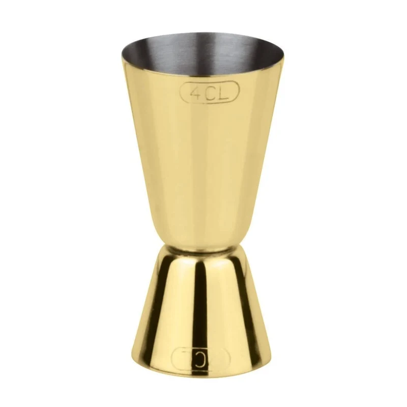 Misurino cocktail, Acciaio inox - Oro 4,5/2,25 Cl