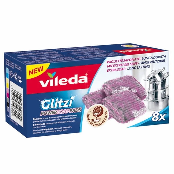 Vileda Glitzi pagliette saponate 8 pz
