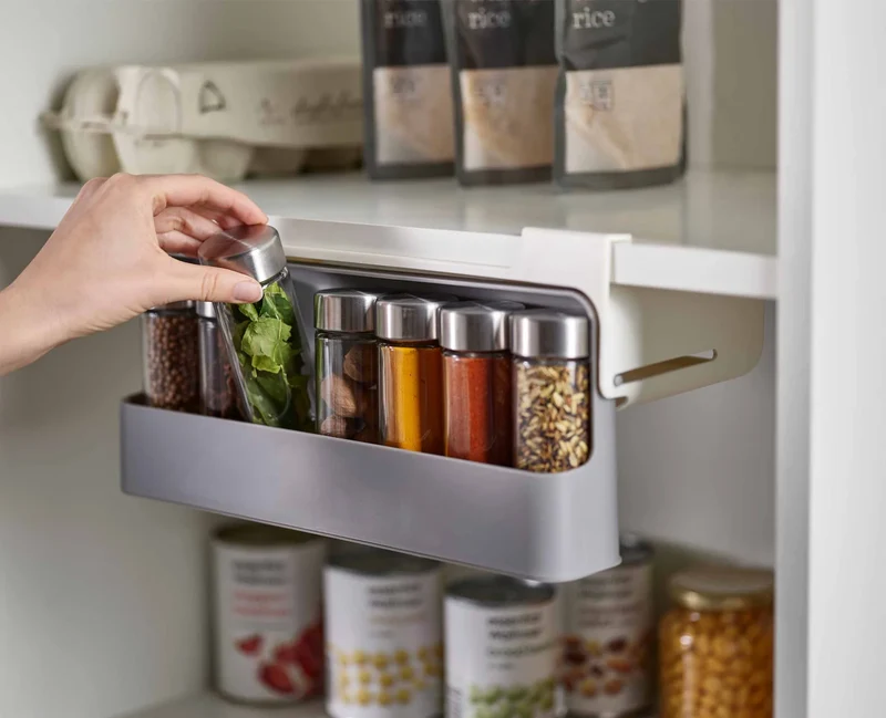 CupboardStore™ Portaspezie - sottopiano / Grigio