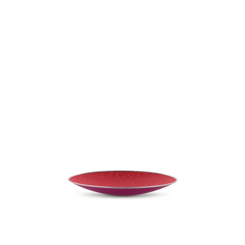 Cohncave - centrotavola di colore rosso e viola