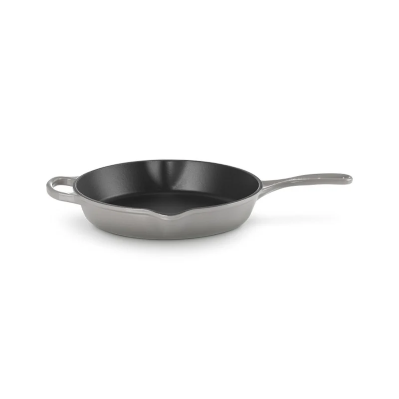 Padella doppio becco Evolution in ghisa vetrificata - GRIGIA - 26 CM