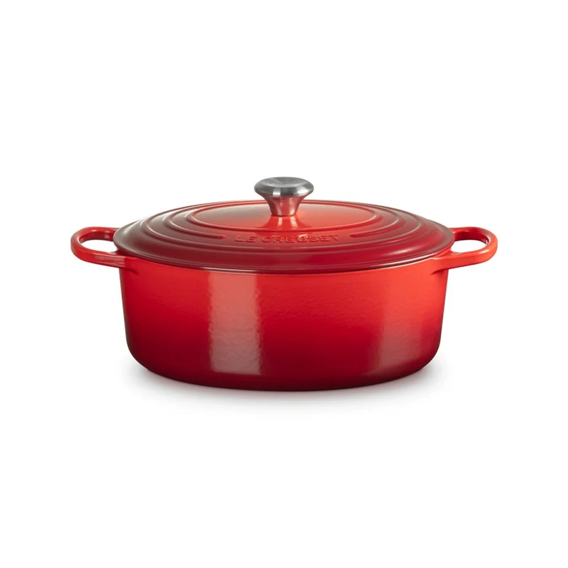 Le Creuset Cocotte ovale Evolution in ghisa Ciliegia