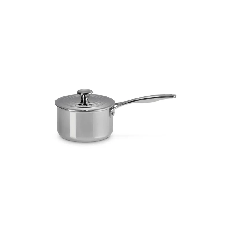 Le Creuset Casseruola 16 cm con coperchio in acciaio inox