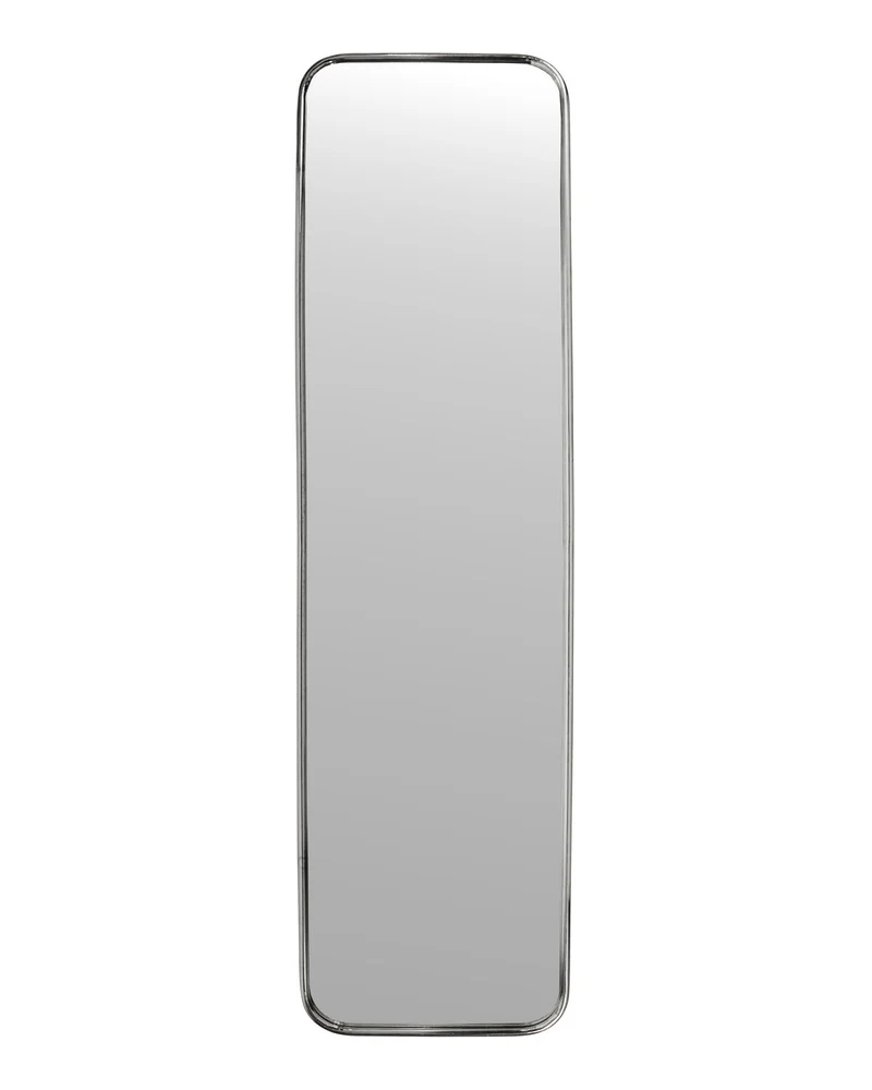 Wandspiegel, HDMirror, Gebürstetes Silber-Finish