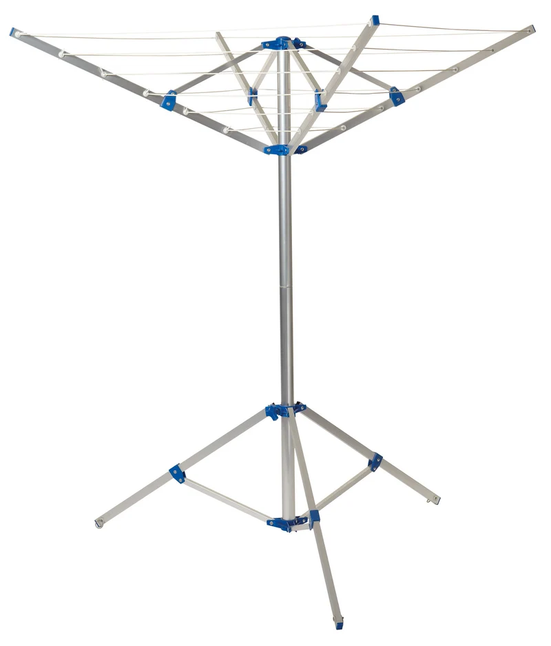 Stendibiancheria Stendino ad Ombrello 145x110x110 cm in Alluminio