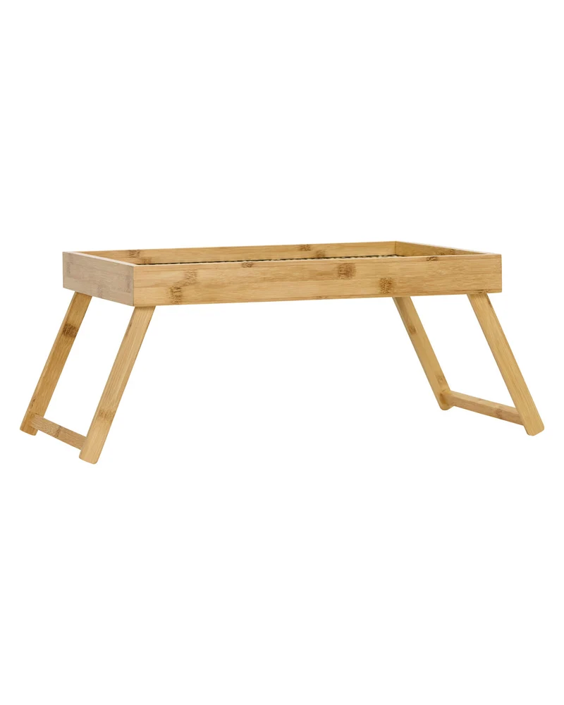 Tablett-Tisch, HDTray, Schwarz, Natur