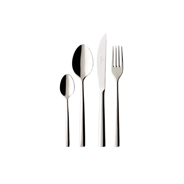 PIEMONT Set di posate - 4 pz. Acciaio Inox