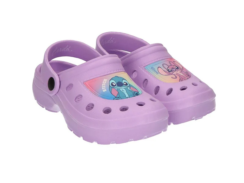Stitch ciabatte mare lilla taglia 26/27