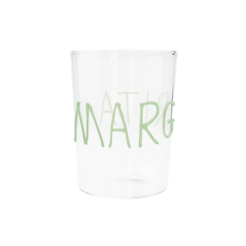 Wd Lifestyle Bicchiere da cocktail in vetro borosilicato con scritta Margarita i