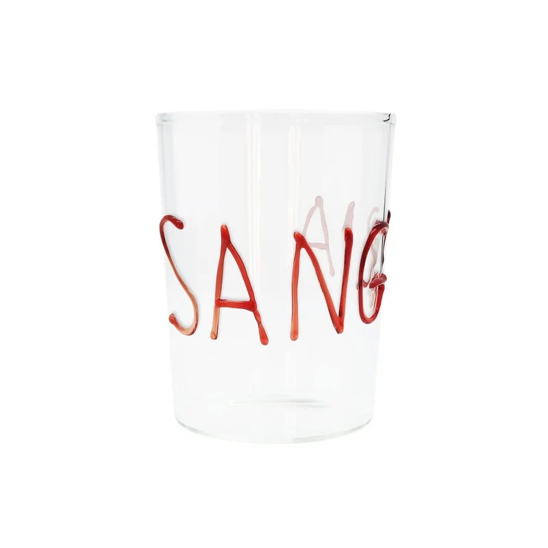 Wd Lifestyle Bicchiere da cocktail in vetro borosilicato con scritta Sangria in