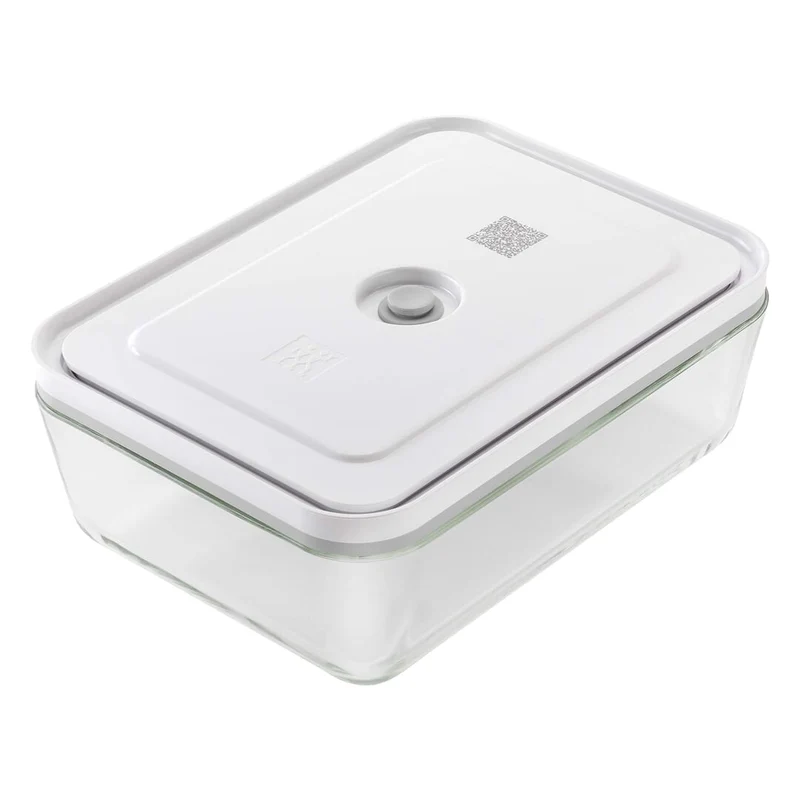 Contenitore sottovuoto per il frigo - plastica / semi trasparente-grigio