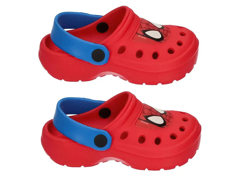 Spiderman ciabatta mare rosso taglia 26/27