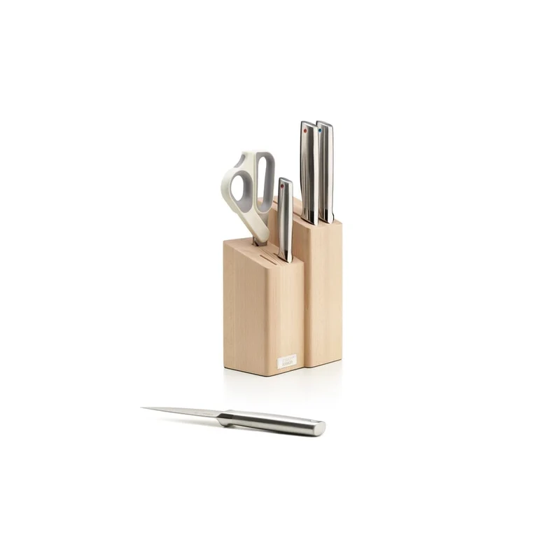 Fusion Set Coltelli Da Cucina Giapponesi Professionali Con Ceppo I