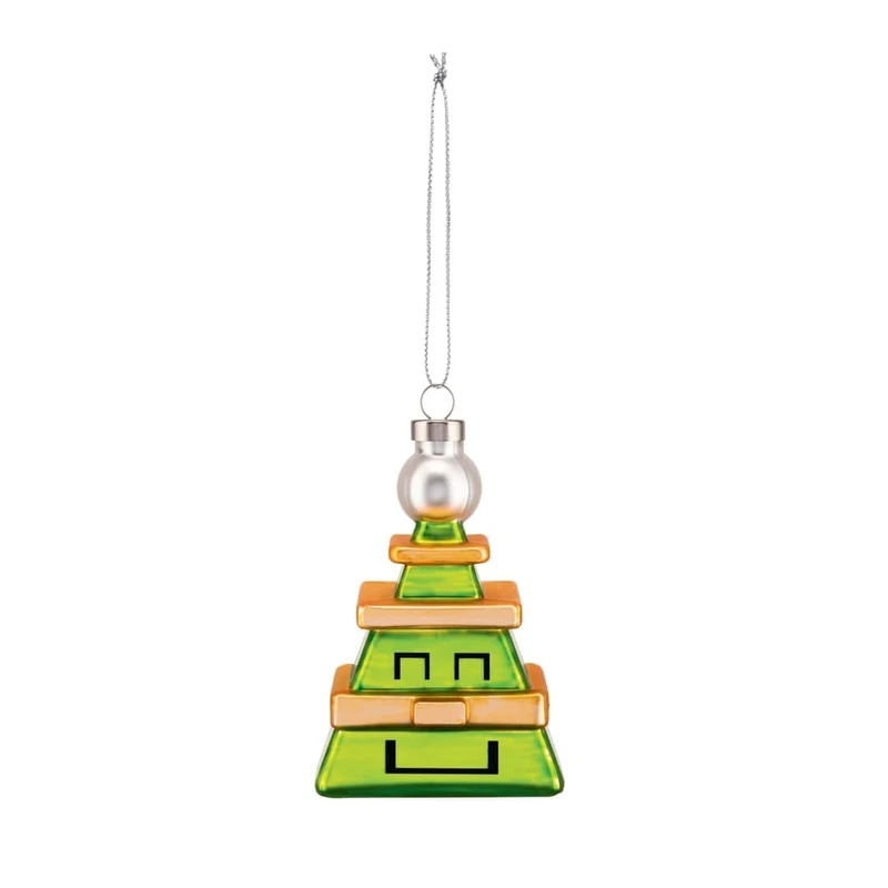 Alessi - Cubik Tree Decorazione Natalizia in vetro soffiato