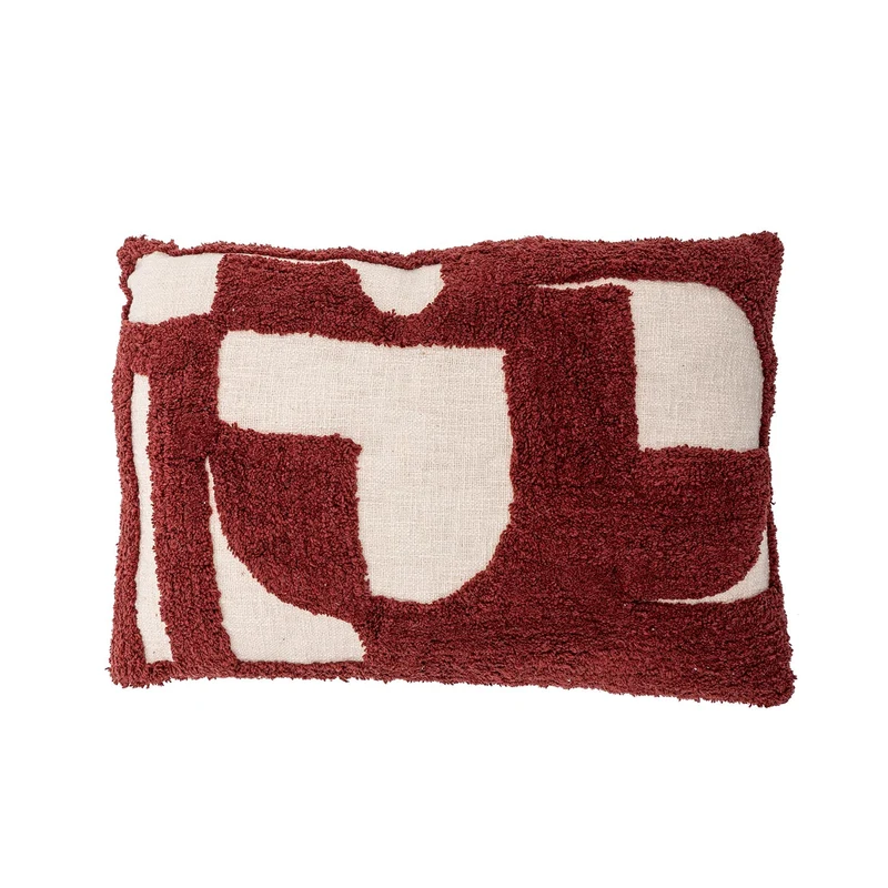 Olica Kissen, Rot, Baumwolle OEKO-TEX®