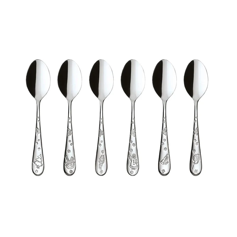 Toy'S Delight Cucchiaino da caffè - Acciaio inox SET 6 PEZZI