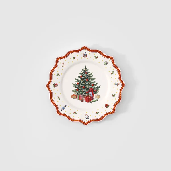 Toy's Delight Piatto segnaposto rosso, Ø34,5 cm