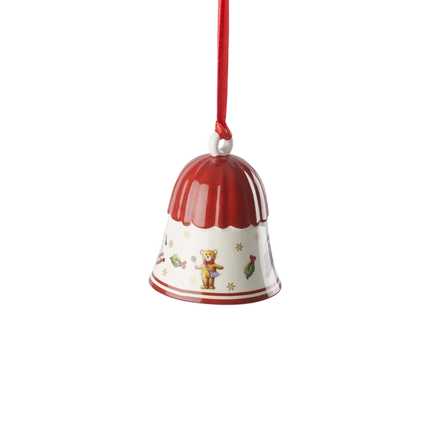Toy's Delight Addobbi natalizi rosso, 5,4 x 5,4 x 6,5 cm, Premium Porcelain