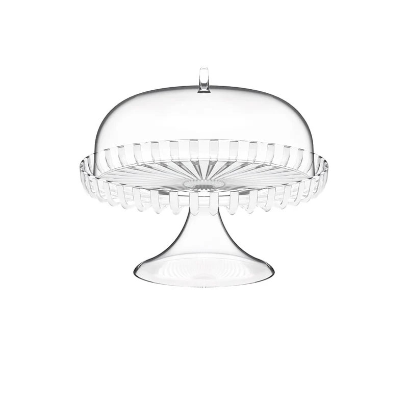 ALZATA CON CAMPANA "DOLCEVITA" - COLORE BIANCO PERLA