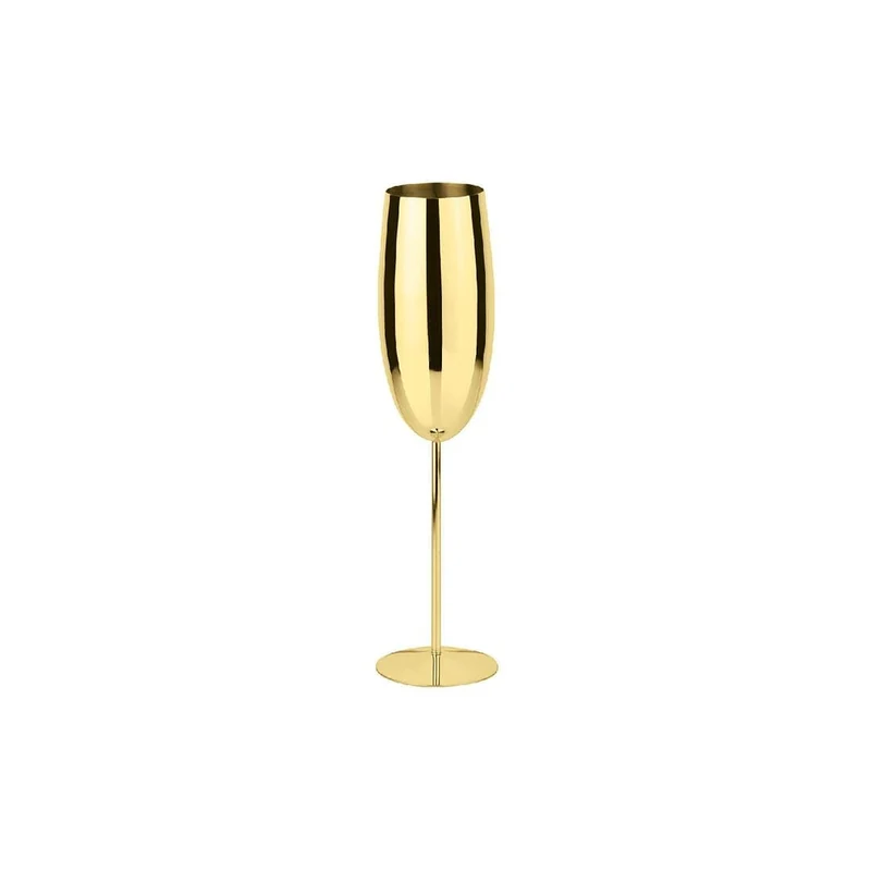 Calice champagne, Acciaio Inox - Oro
