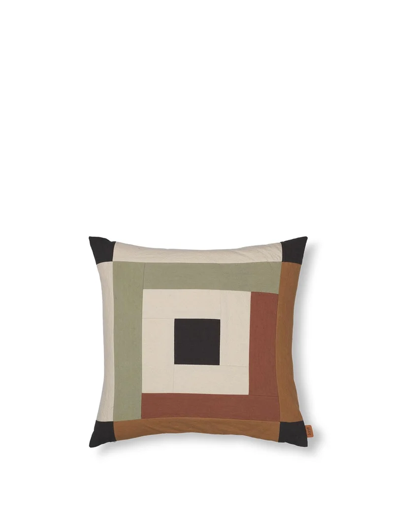 Border Patchwork Kissen