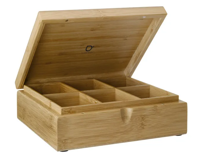 BREDEMEIJER Teebox Bambus nature 6 Fächer