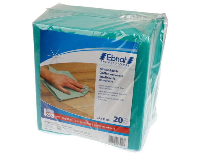 EBNAT Allzwecktuch 20 Stück grün 40x38cm