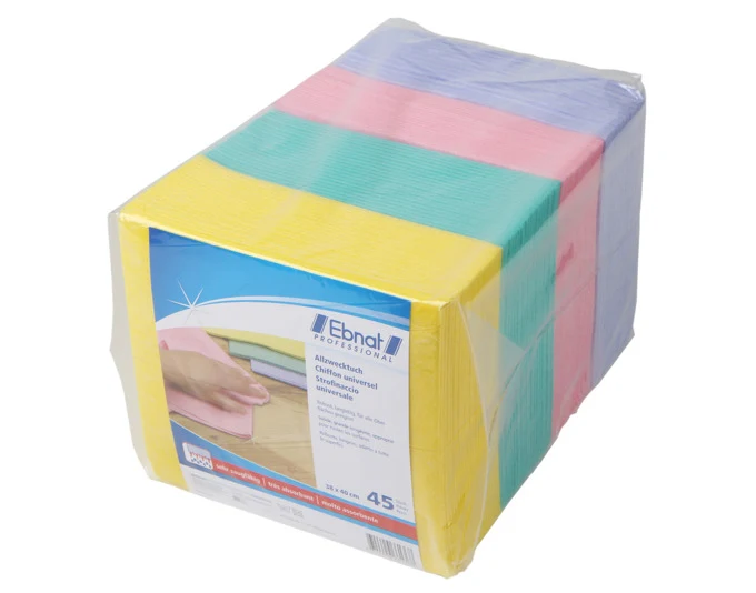 EBNAT Allzwecktuch 45 Stück Farben assortiert 40x38cm