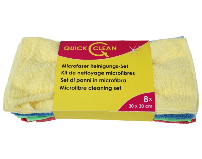 EBNAT Microfasertuch 8 Stück 30x30cm